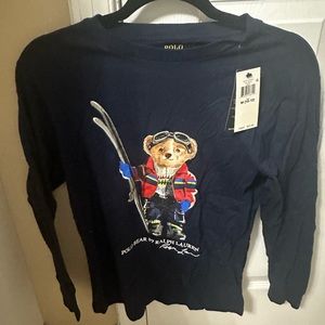 Polo bear long sleeve Tee